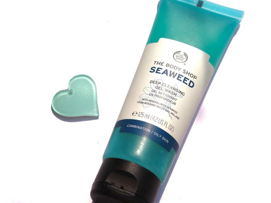 The Body Shop Seaweed Deep Cleansing Gel Face Wash Review MBF