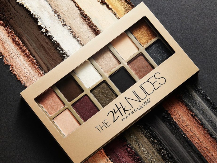 Maybelline The 24K Nudes Eyeshadow Palette Review, Swatches