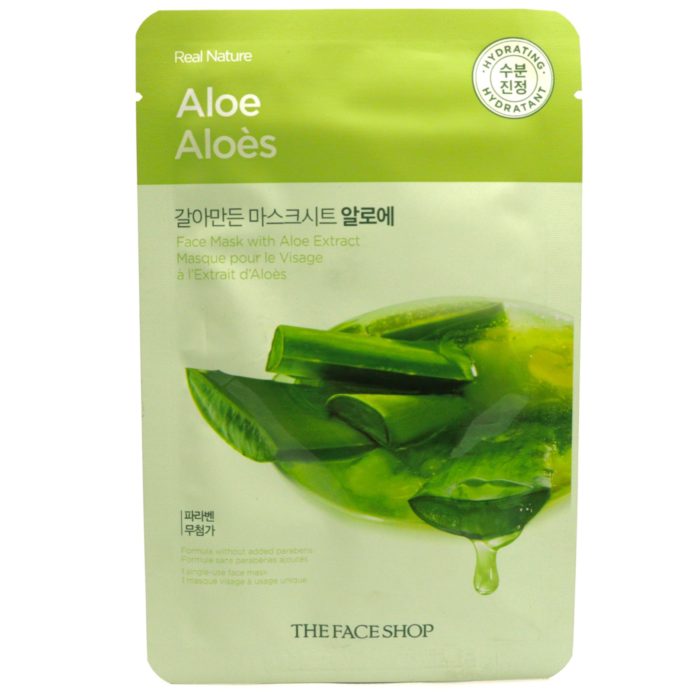 The Face Shop Real Nature Aloe Face Mask Review MBF