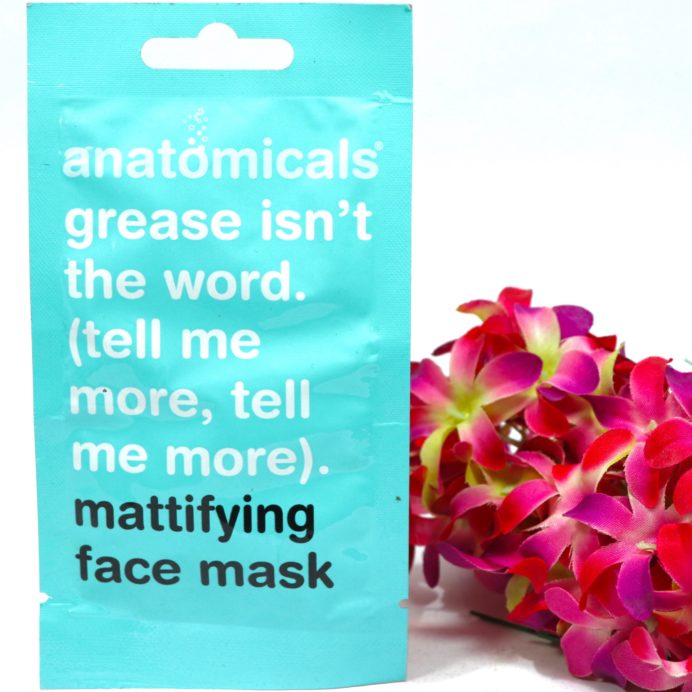 Anatomicals Grease Isn't the Word Mattifying Face Mask Review