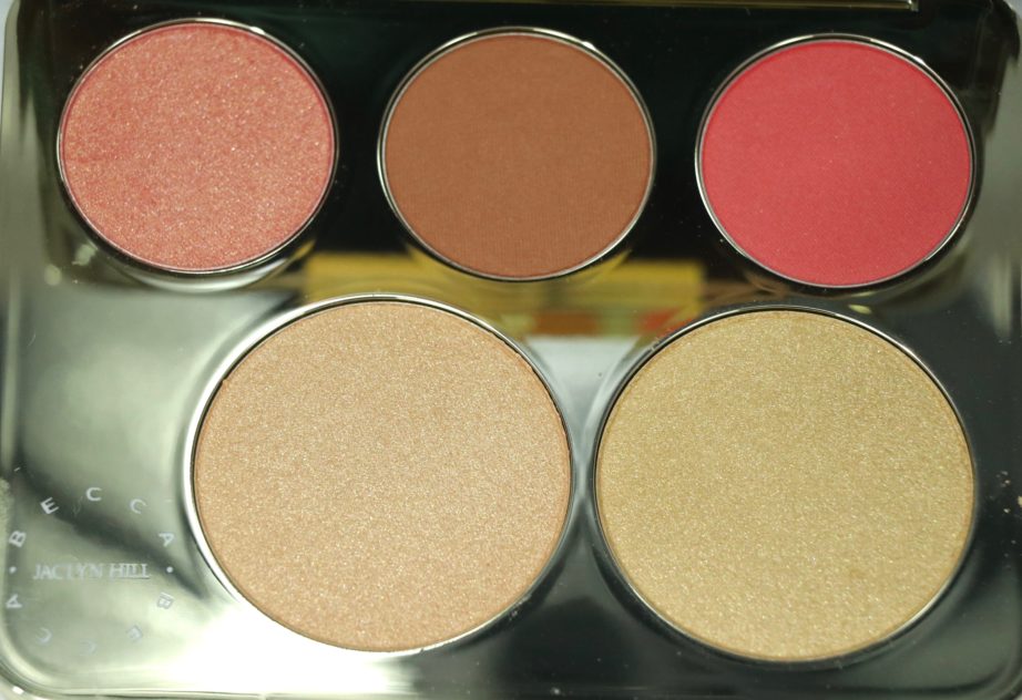 Becca Jaclyn Hill Champagne Collection Face Palette Review, Swatches MBF Blog