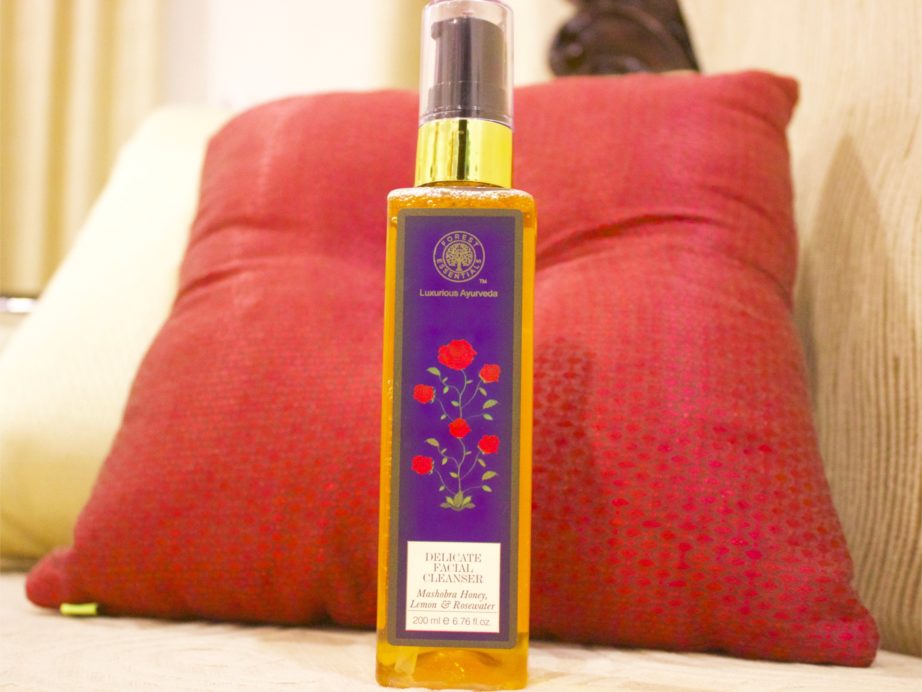 Forest Essentials Delicate Facial Cleanser Mashobra Honey, Lemon & Rosewater Review