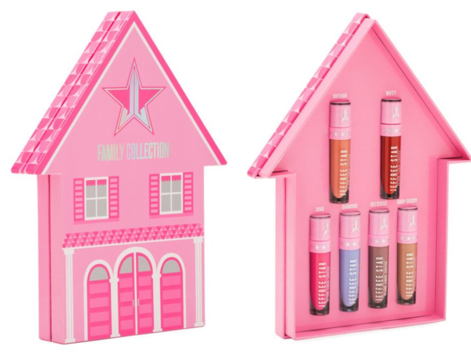Jeffree Star Family Collection Lipsticks bundle Review, Swatches