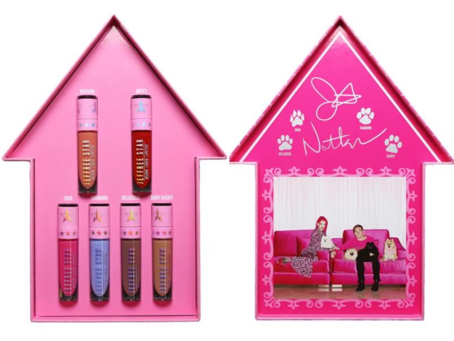 Jeffree Star Family Collection Lipsticks packaging