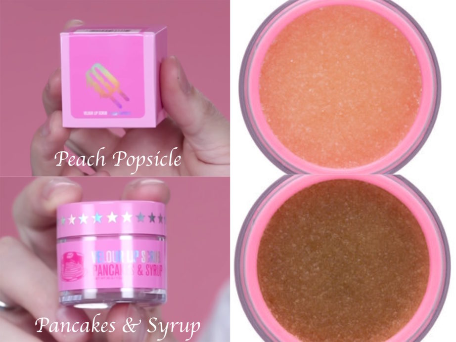 Jeffree Star Velour Lip Scrub Peach Popsicle Pancakes & Syrup
