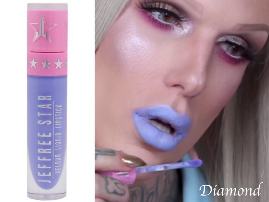 Jeffree Star Velour Liquid Lipstick Diamond Review Swatches