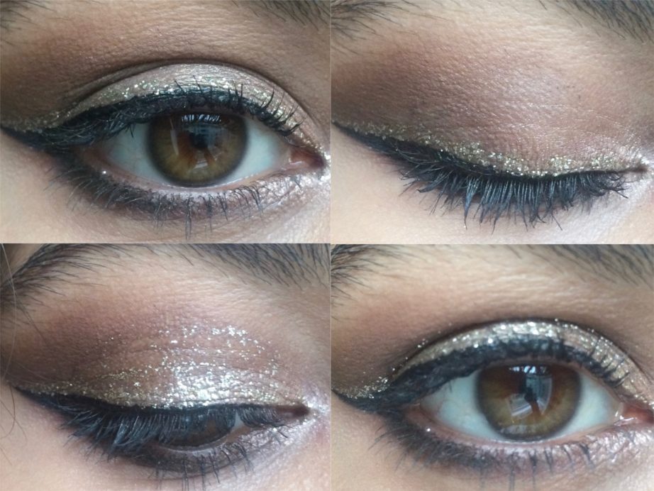 Urban Decay Heavy Metal Glitter Eyeliner Midnight Cowboy Review, Swatches Eye Makeup MBF Blog