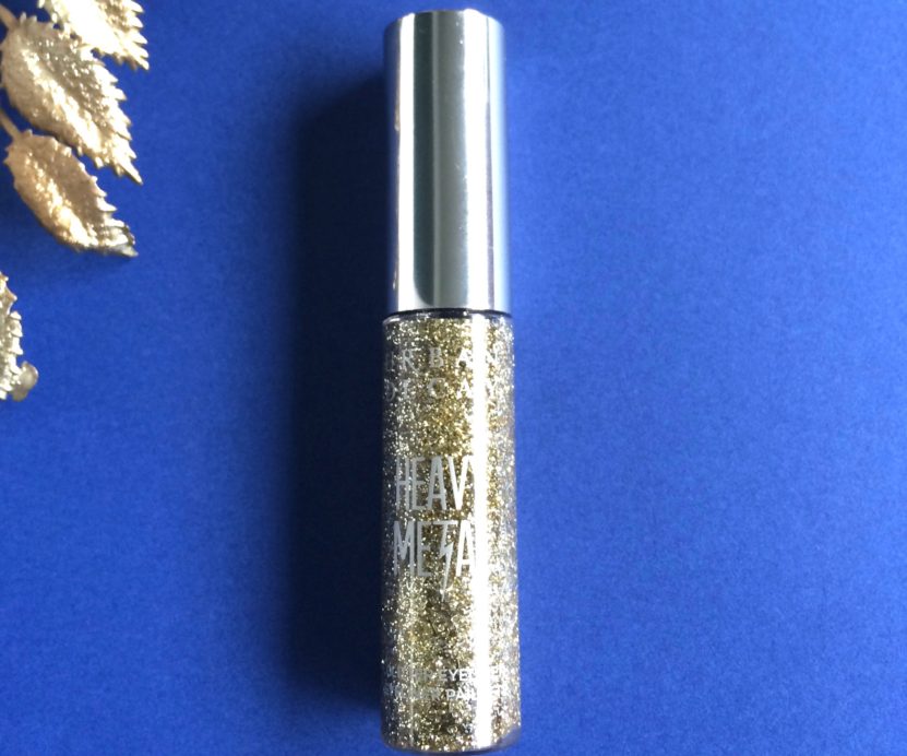 Urban Decay Heavy Metal Glitter Eyeliner Midnight Cowboy Review, Swatches MBF