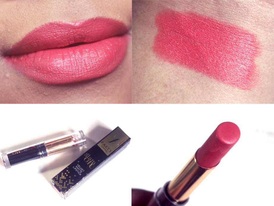 Faces Glam On Velvet Matte Lipstick Terra Cotta 12 Review, Swatches MBF Blog