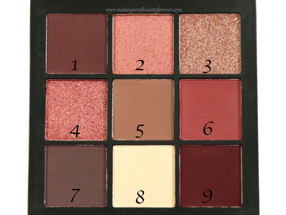 Huda Beauty Mauve Obsessions Eyeshadow Palette Review, Swatches Focus HD MBF Blog