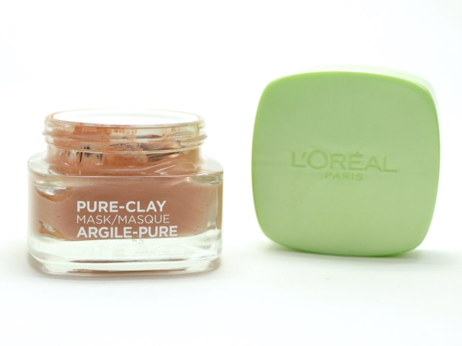 L'Oreal Exfoliate & Refine Pores Clay Mask Review, Swatches MBF