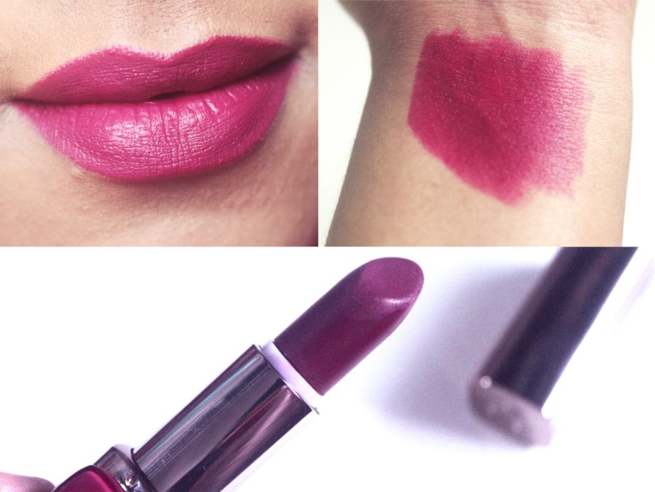 L'Oreal Plum Mannequin 235 Color Riche Moist Matte Lipstick Review, Swatches MBF Blog