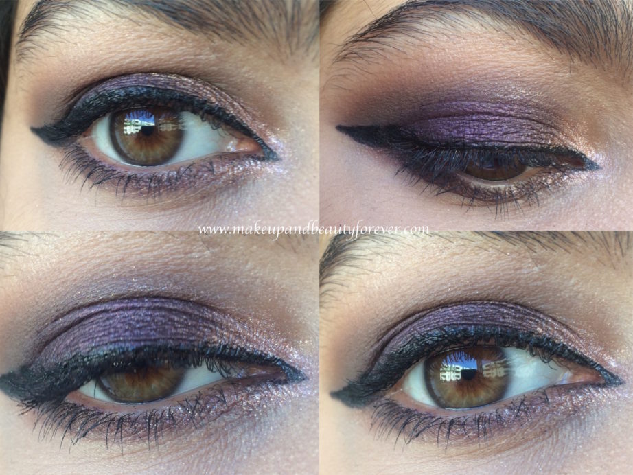 Laura Mercier Caviar Stick Eye Colour Plum Review, Swatches Glam Purple Eye Makeup Look