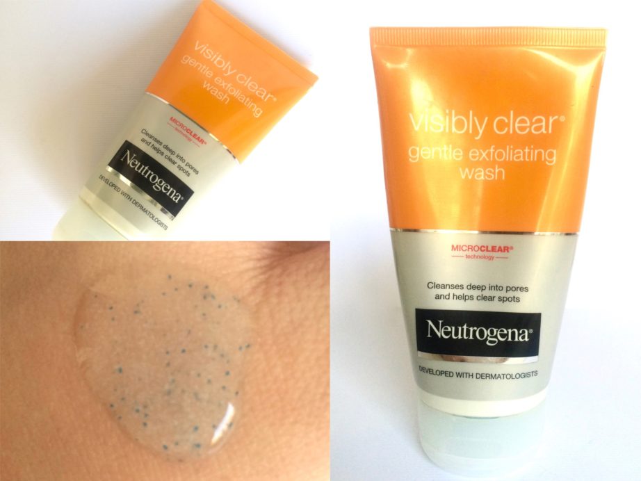 Neutrogena Visibly Clear Gentle Exfoliating Wash Review