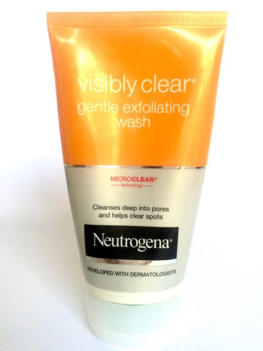 Neutrogena Visibly Clear Gentle Exfoliating Wash Review Honest