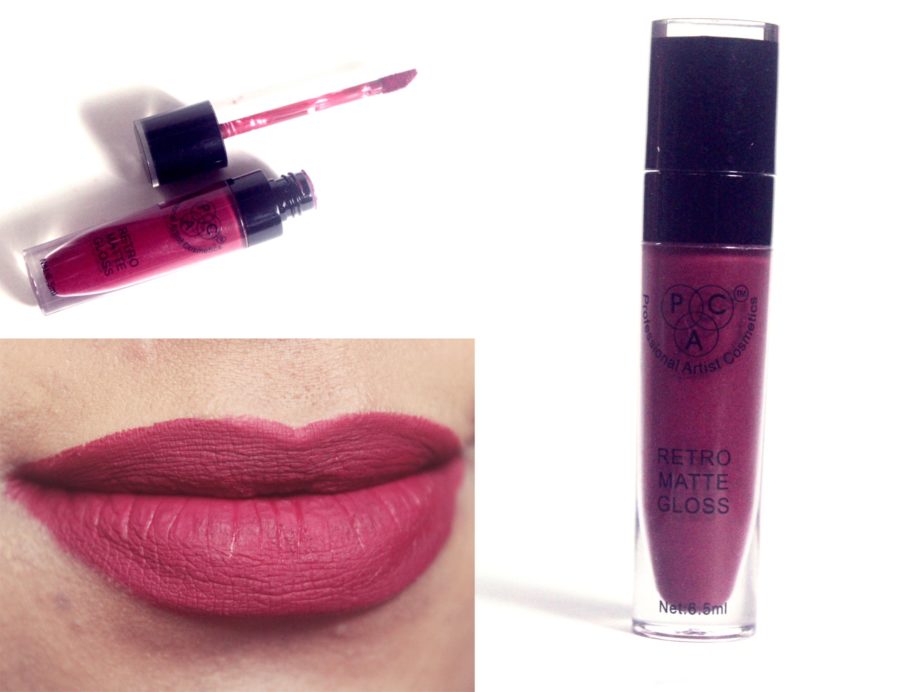 PAC Retro Matte Gloss 17 Review, Swatches