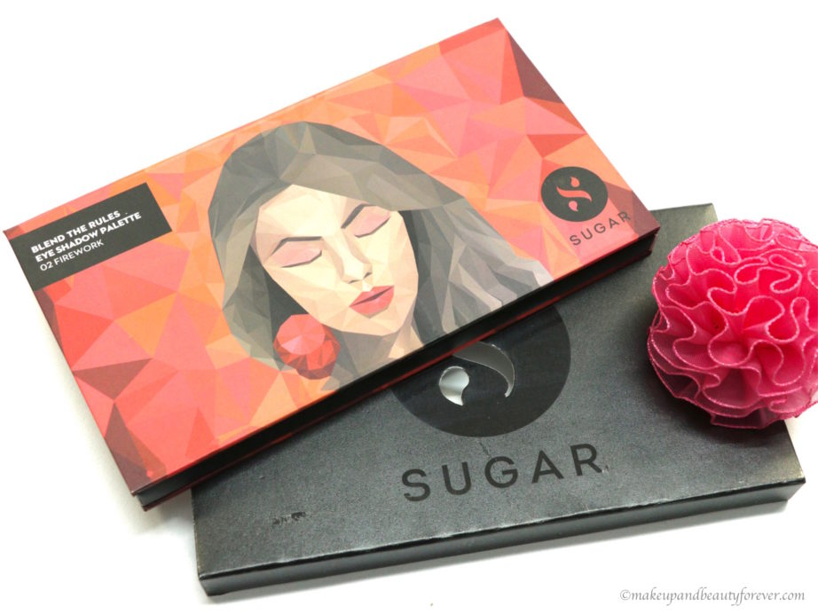 Sugar Blend The Rules Eyeshadow Palette Firework 02 Review, Swatches