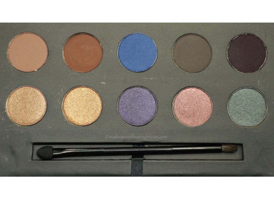 Sugar Blend The Rules Eyeshadow Palette Firework 02 Review, Swatches Closeup