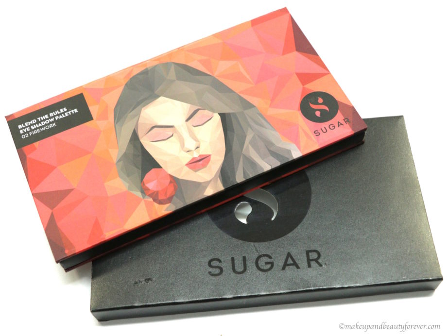 Sugar Blend The Rules Eyeshadow Palette Firework 02 Review, Swatches MBF