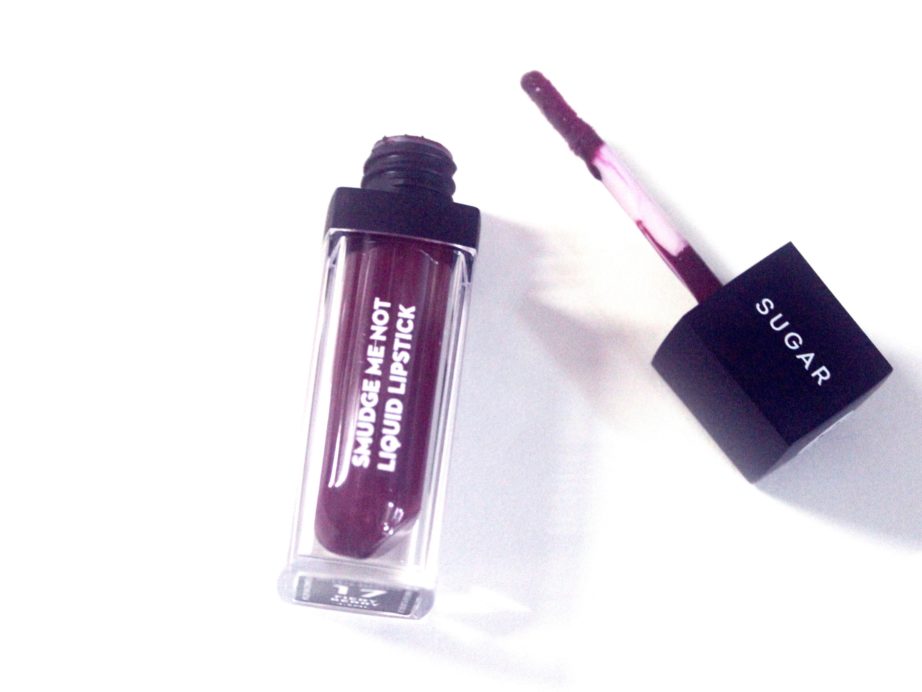 Sugar Smudge Me Not Liquid Lipstick Fiery Berry Review, Swatches