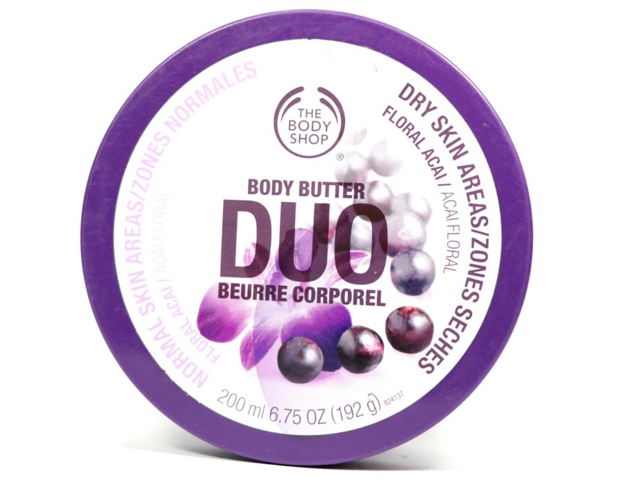 Behoort afvoer majoor The Body Shop Floral Acai Body Butter Duo Review