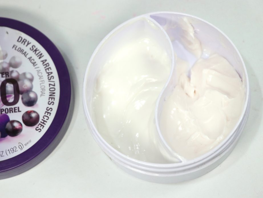 The Body Shop Floral Acai Body Butter Duo Review focus