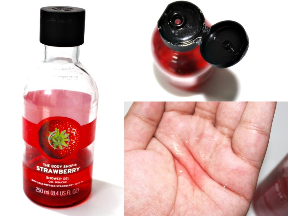 The Body Shop Strawberry Shower Gel Review MBF Blog