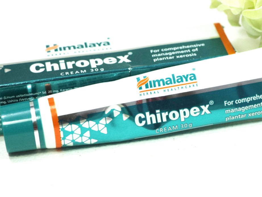 Himalaya Chiropex Cream for Plantar Xerosis Review, Swatches MBF