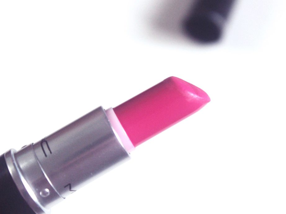 MAC Pink Pigeon Matte Lipstick Review MBF Swatches