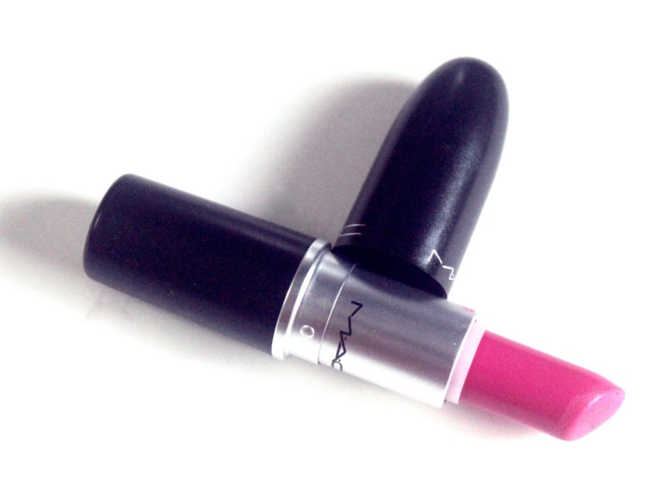 MAC Pink Pigeon Matte Lipstick Review, Swatches blog MBF
