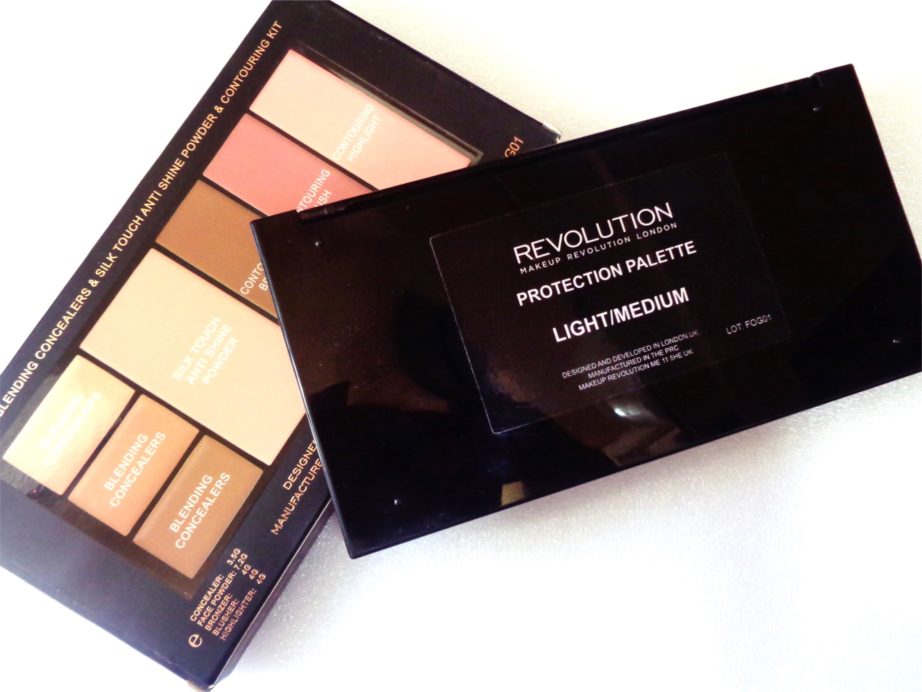 Makeup Revolution Protection Palette Review, Swatches details