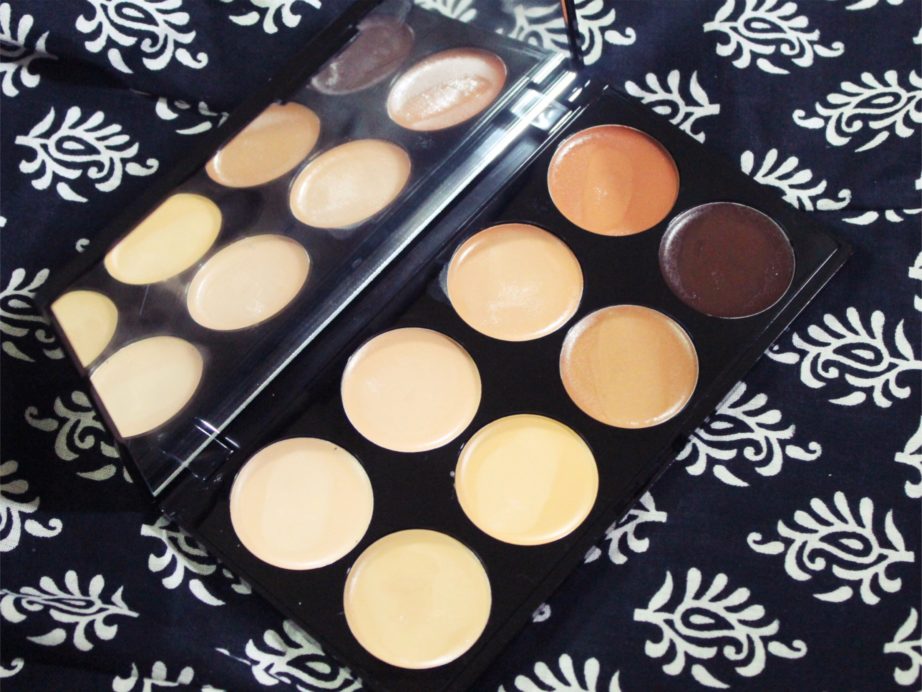 Makeup Revolution Ultra Cover and Conceal Palette Review, Swatches