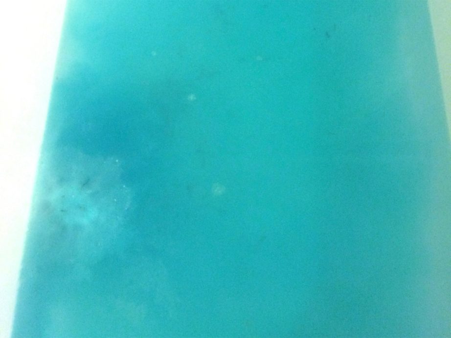 LUSH Big Blue Bath Bomb Review, Demo 4
