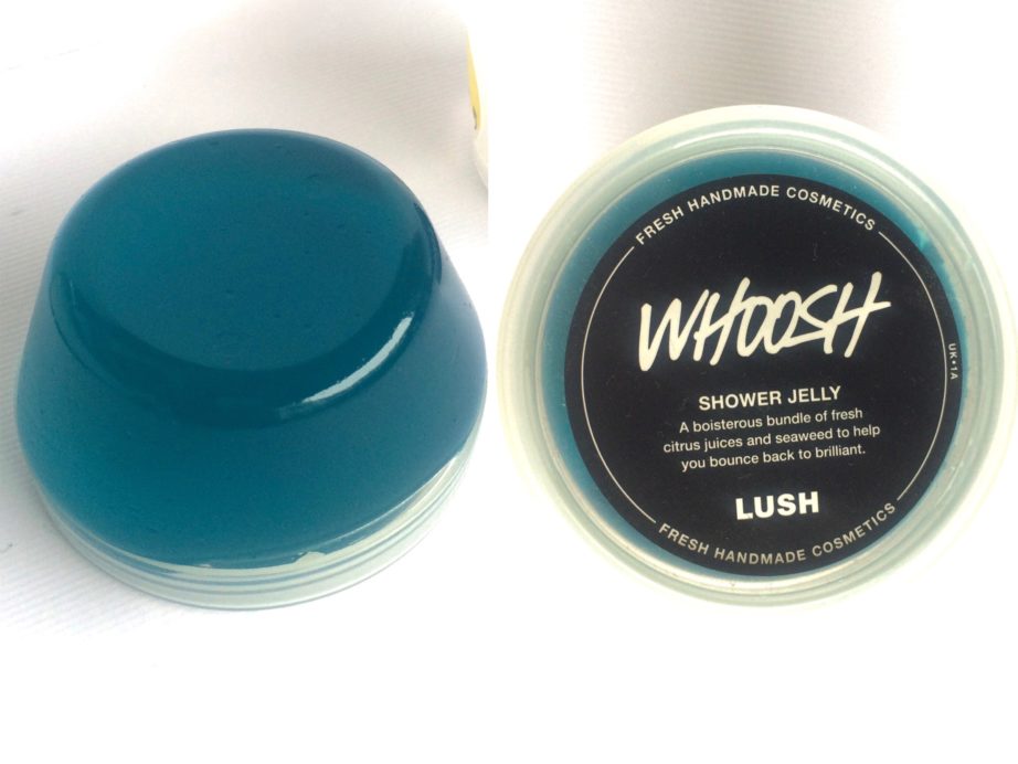 LUSH Whoosh Shower Jelly Review