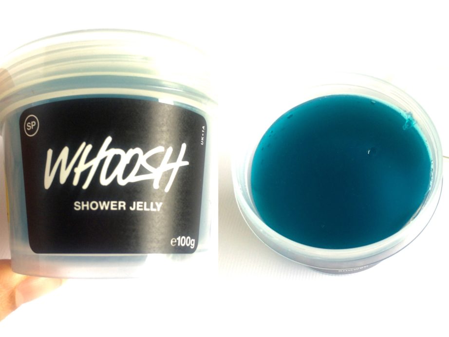 LUSH Whoosh Shower Jelly Review packaging