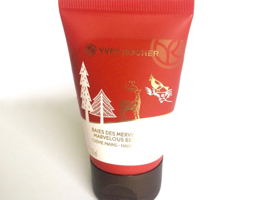 Yves Rocher Marvelous Berries Hand Cream Review MBF