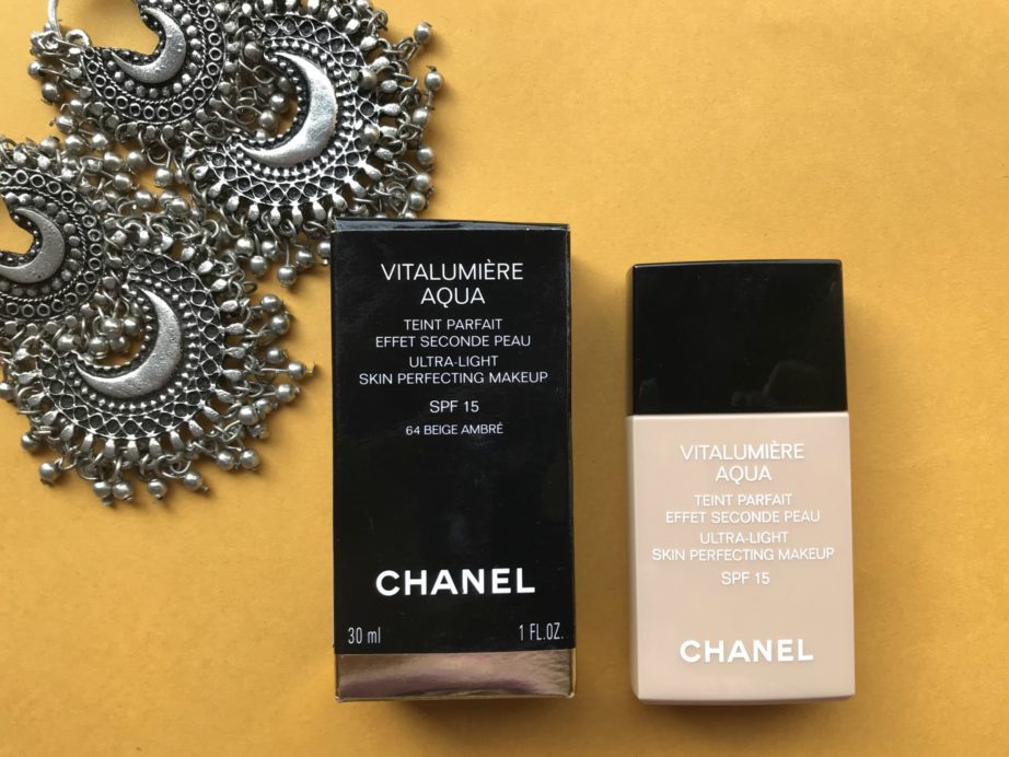 Chanel VitalumièRe Aqua Ultra Light Skin Perfecting Makeup SPF 15 Foundation Review, Swatches