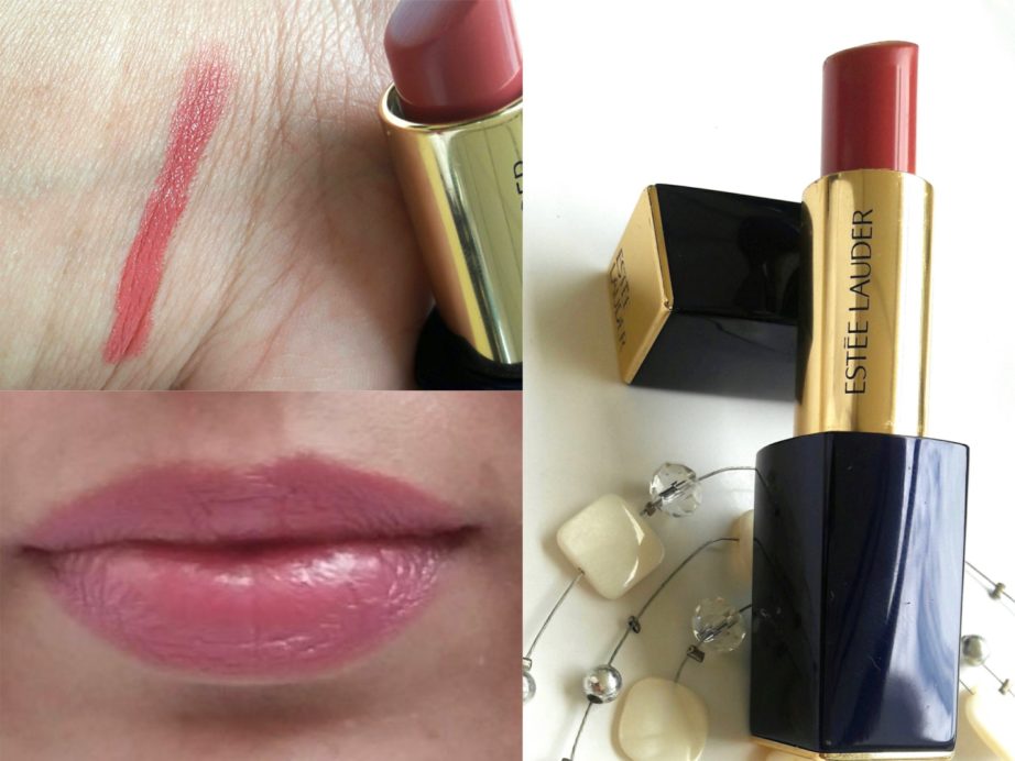 Estée Lauder Pure Color Envy Sculpting Lipstick Dynamic 410 Review, Swatches MBF Blog