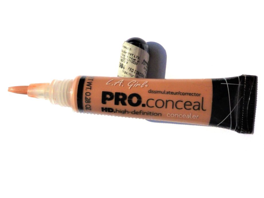 L.A. Girl Pro Conceal HD Peach Color Corrector Review, Swatches, Demo Full