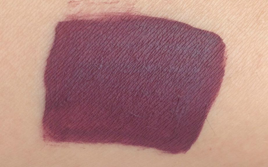 Lime Crime Jinx Velvetine Matte Liquid Lipstick Review, Swatches Skin