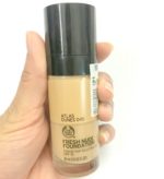 The Body Shop Fresh Nude Foundation Review, Swatches