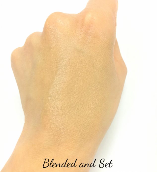The Body Shop Fresh Nude Foundation Review, Swatches Blended and Set