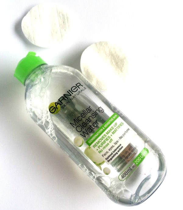 Garnier Micellar Cleansing Water Combination & Sensitive Skin Review, Demo MBF