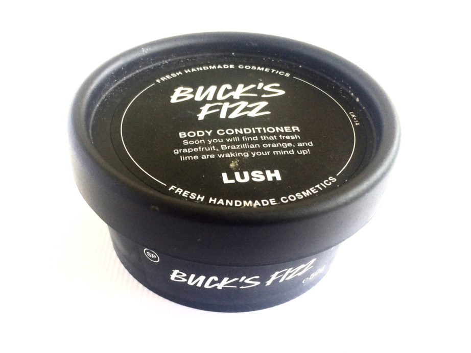 LUSH Buck's Fizz Body Conditioner Review MBF