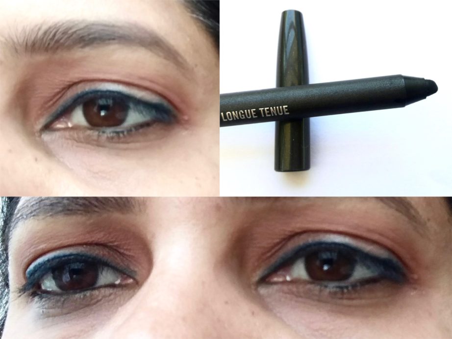 MAC Powerpoint Eye Pencil Emngraved Review, Swatches On Eyes
