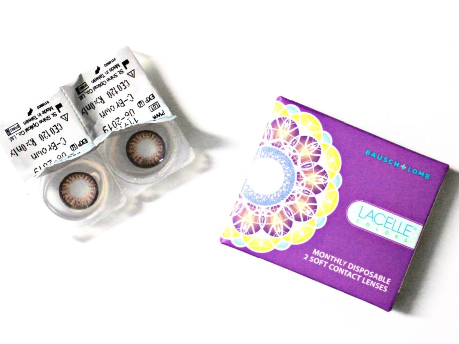 Bausch & Lomb Lacelle Colors Contact Lenses Brown Review