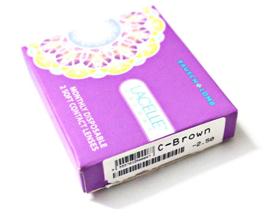 Bausch & Lomb Lacelle Colors Contact Lenses c Brown Review