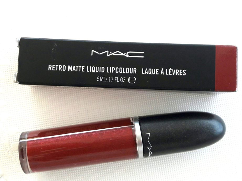 MAC Love Weapon Retro Matte Liquid Lipcolour Metallic Review, Swatches MBF Blog