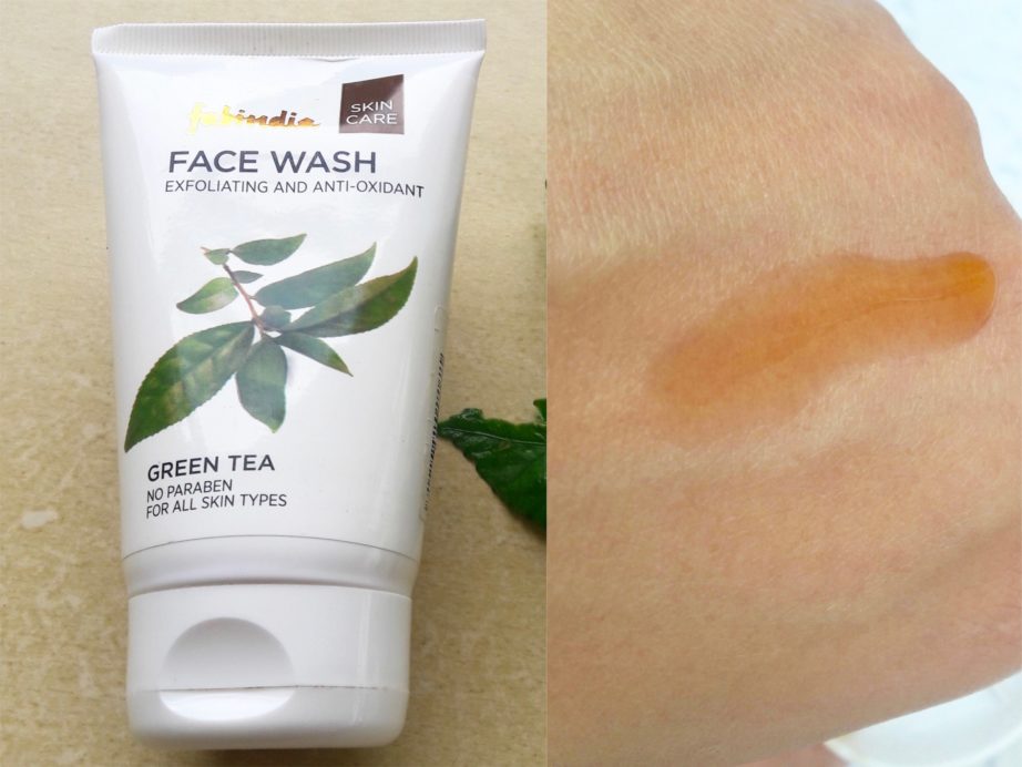 Fabindia Green Tree Face Wash Review, Swatches