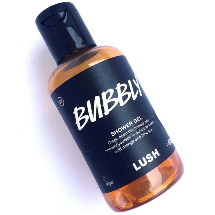 LUSH Bubbly Shower Gel Review